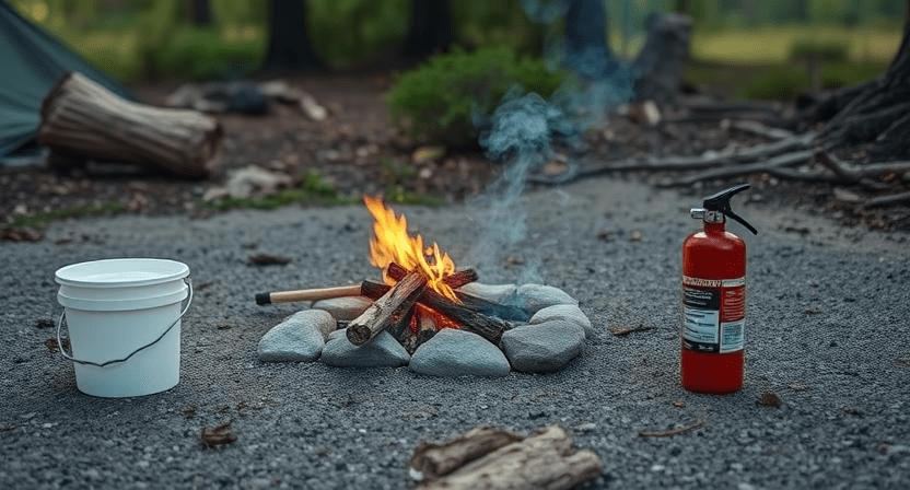 Nude Camping Fireworks Safety tips