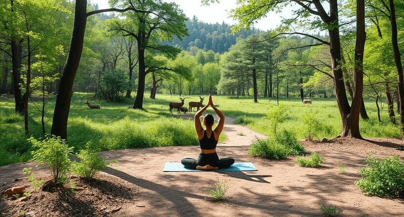 Sensual Camping & Naked Yoga Outdoors